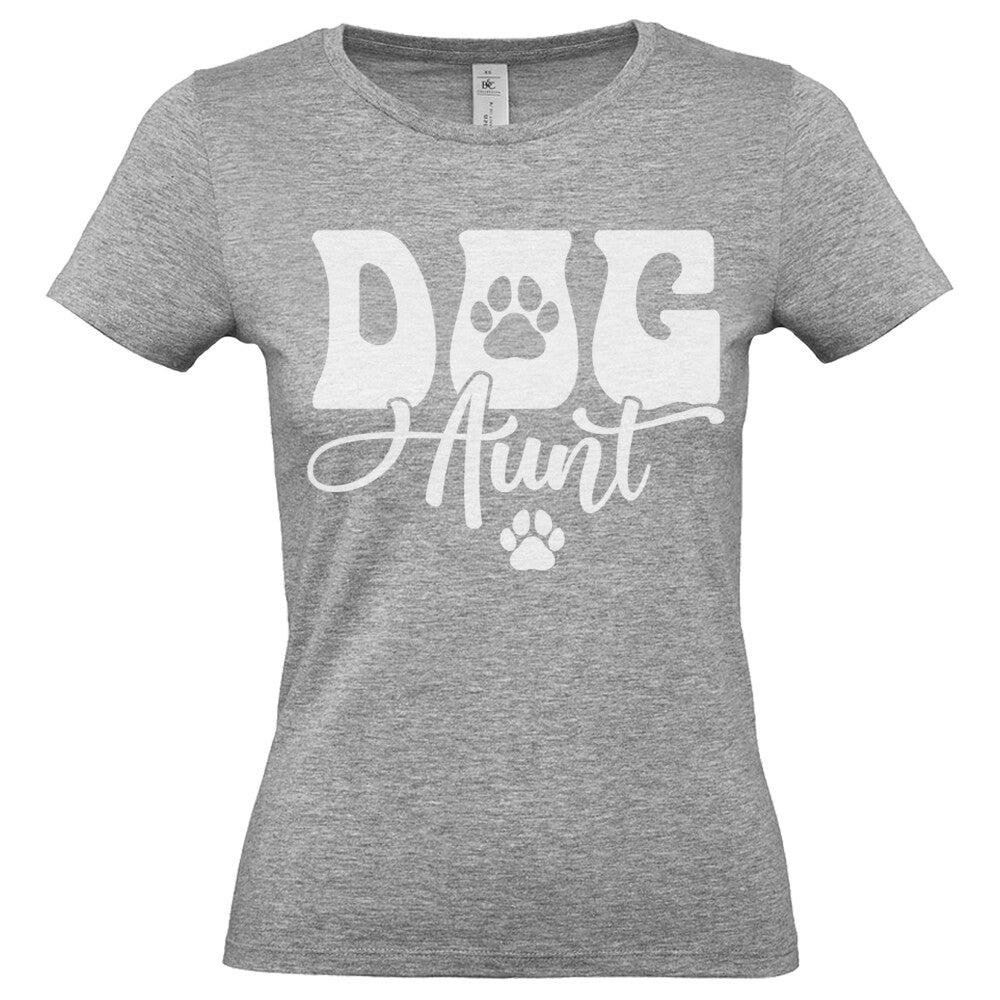 Hunde T-Shirt Frauen Dog Aunt