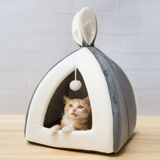 Katzenhaus | mit weichem Kissen