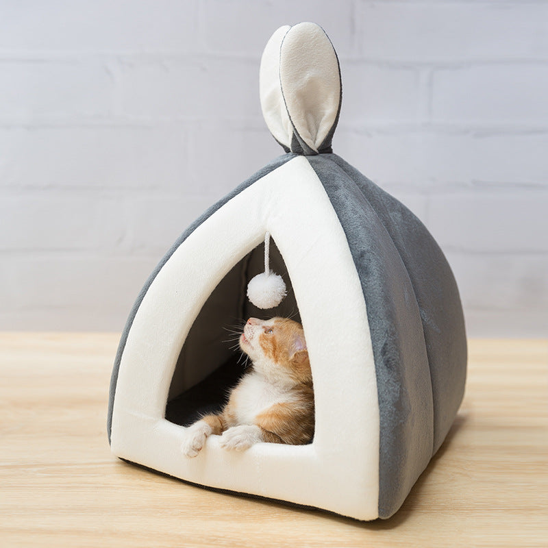 Katzenhaus | mit weichem Kissen