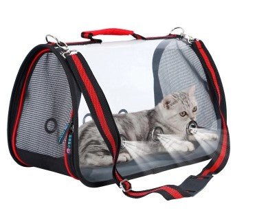 Transparente tragbare Tasche für Haustiere