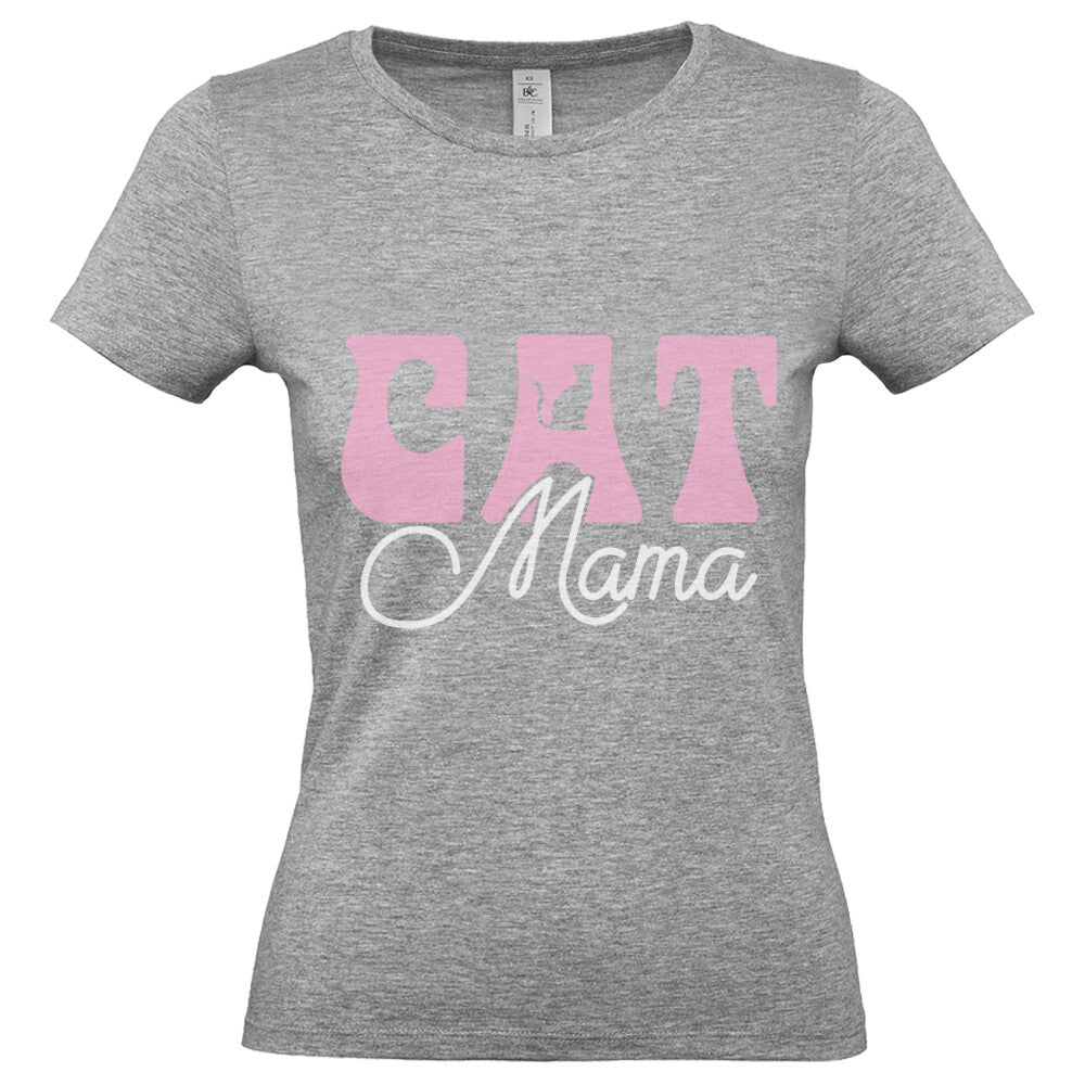 Katzenliebhaber T-Shirt / Classic Shirt Frauen Cat Mama
