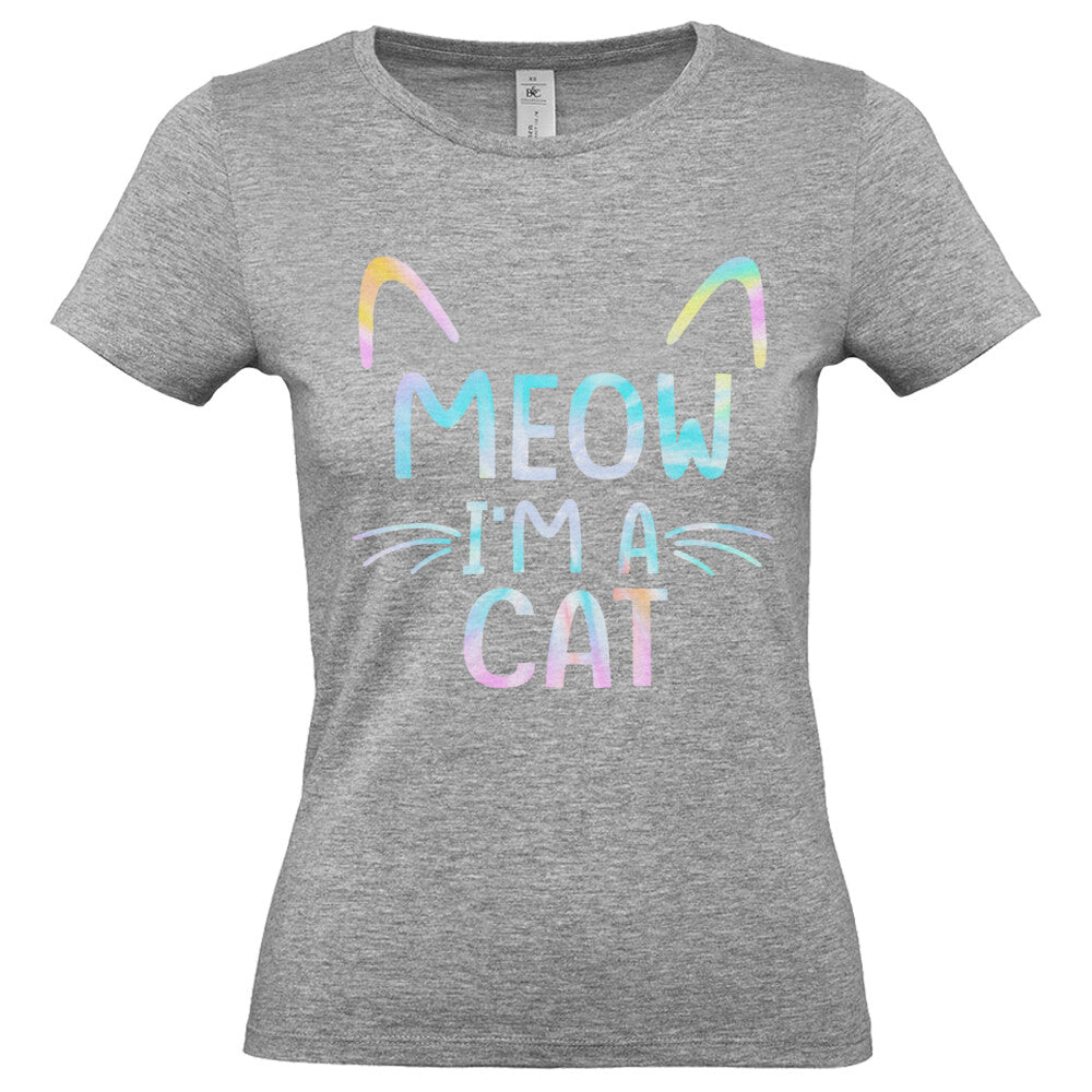 Katzenliebhaber T-Shirt / Classic Shirt Frauen Meow